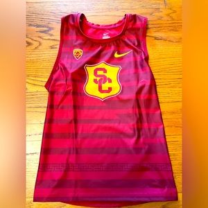 Nike USC Trojans Track & Field Team Issued PAC12 Singlet Top Sz Small 825164-XXX